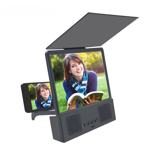 Mobile Phone Screen Magnifier with 3D HD Video and Bluetooth Amplification 