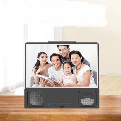 Mobile Phone Screen Magnifier with 3D HD Video and Bluetooth Amplification 